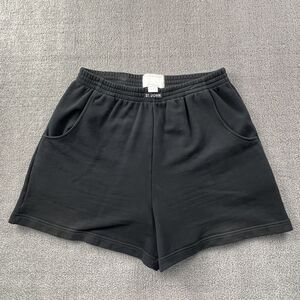 St John By Marie Gray Shorts Womens Size Large Black Active Casual Ladies